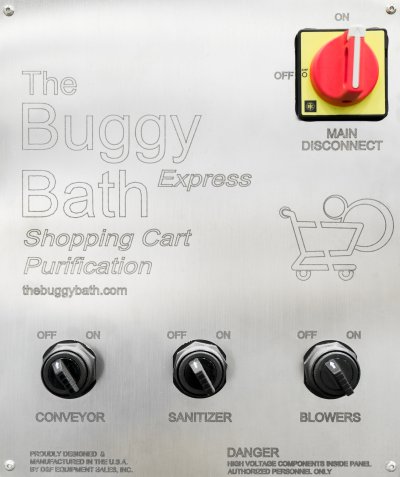 Buggy Bath Express Control Panel